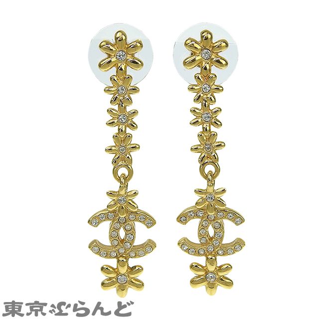 CHANEL ゴールド フラワーモチーフピアス　正規品 楽天市場】シャネル フラワーモチーフ ココマーク 10P ピアス