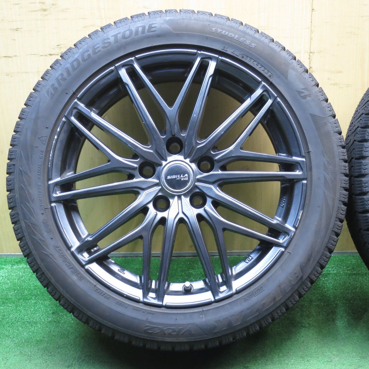 バリ溝！23年！9.5分☆スタッドレス 215/50R17 ブリヂストン 