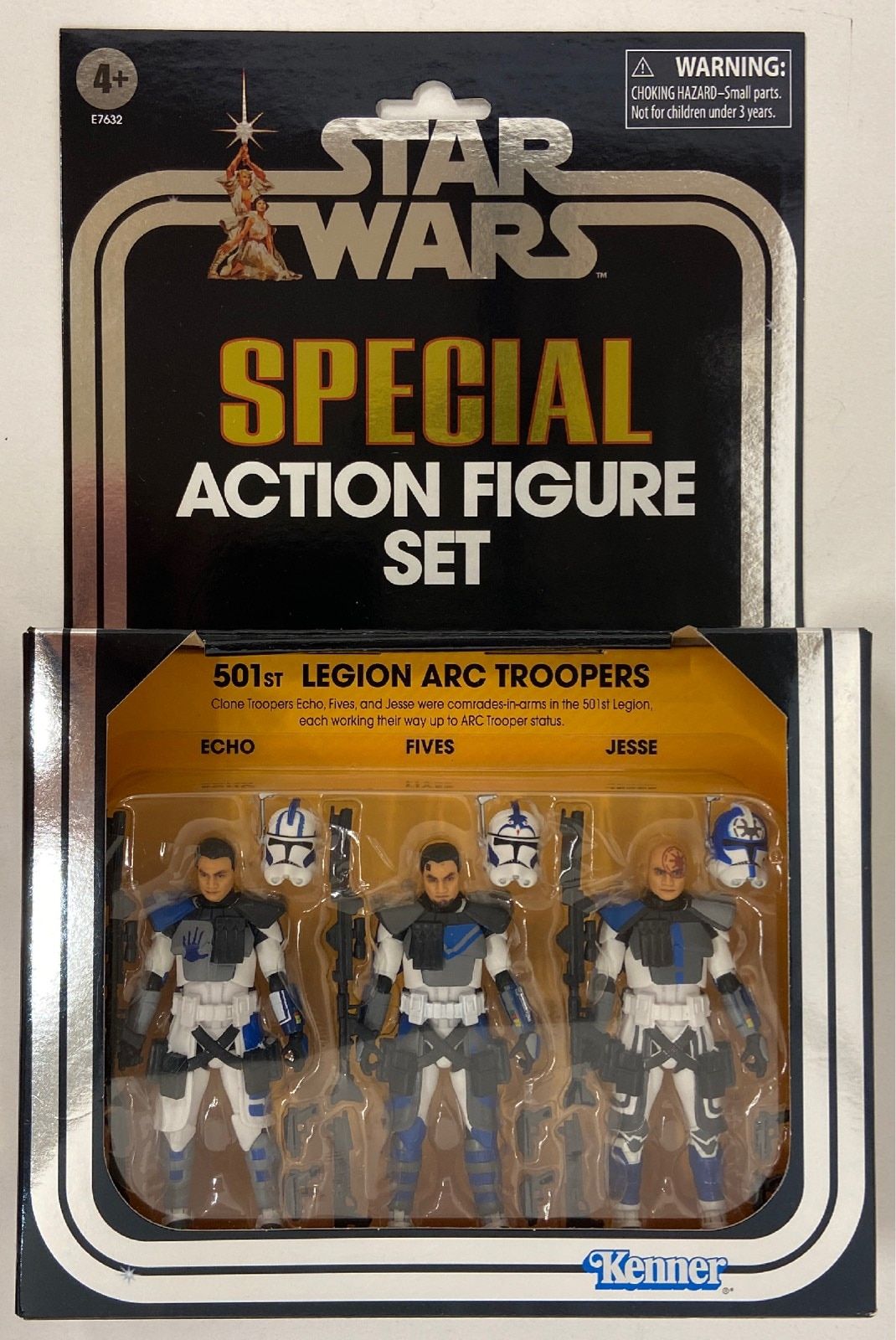 HASBRO THE VINTAGE COLLECTION 501ST LEGION ARC TROOPERS / SPECIAL ACTION FIGURE SET 3.5インチ