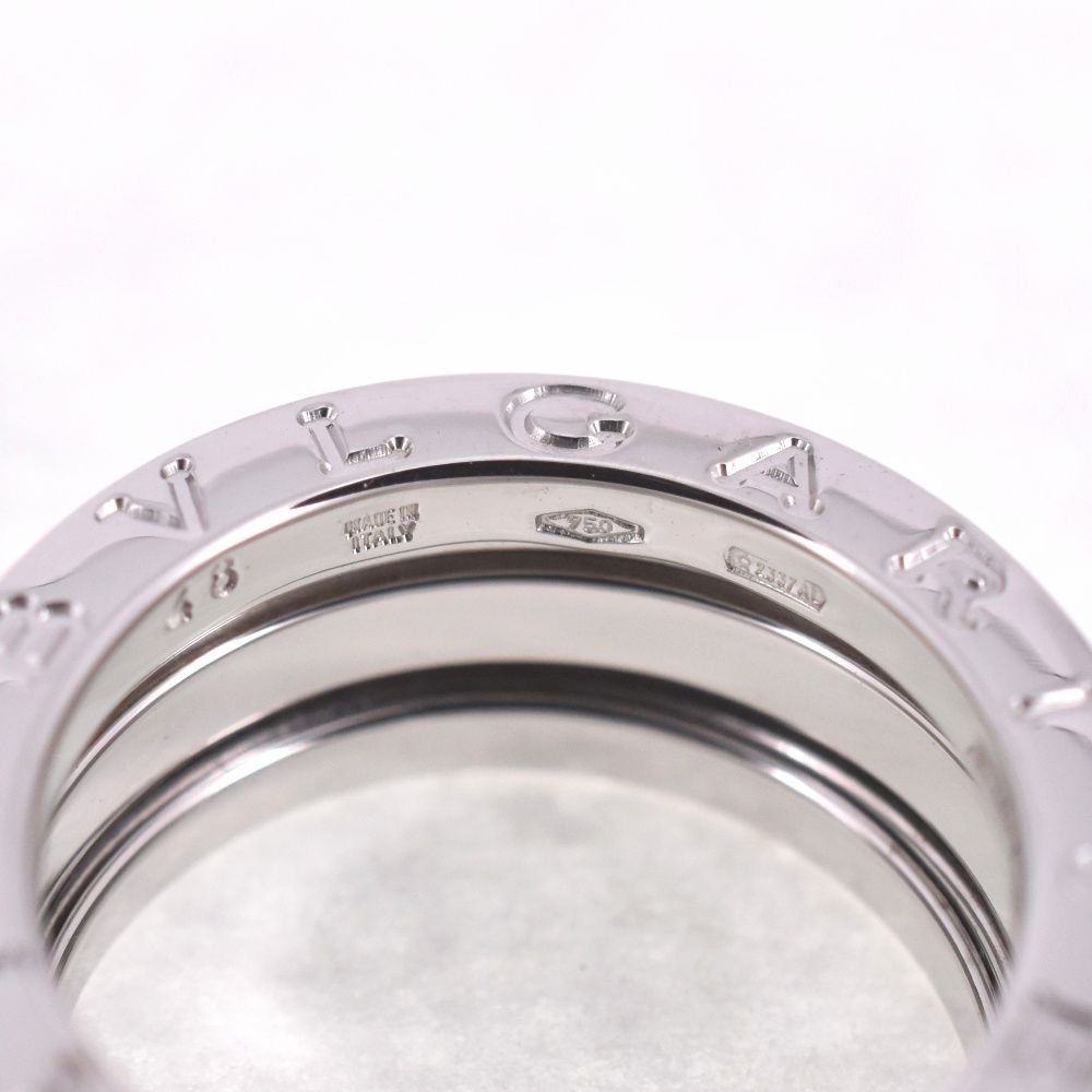 ブルガリ BVLGARI B-Zero1 リング サイズ47 JP7 K18WG レディース き S 139376