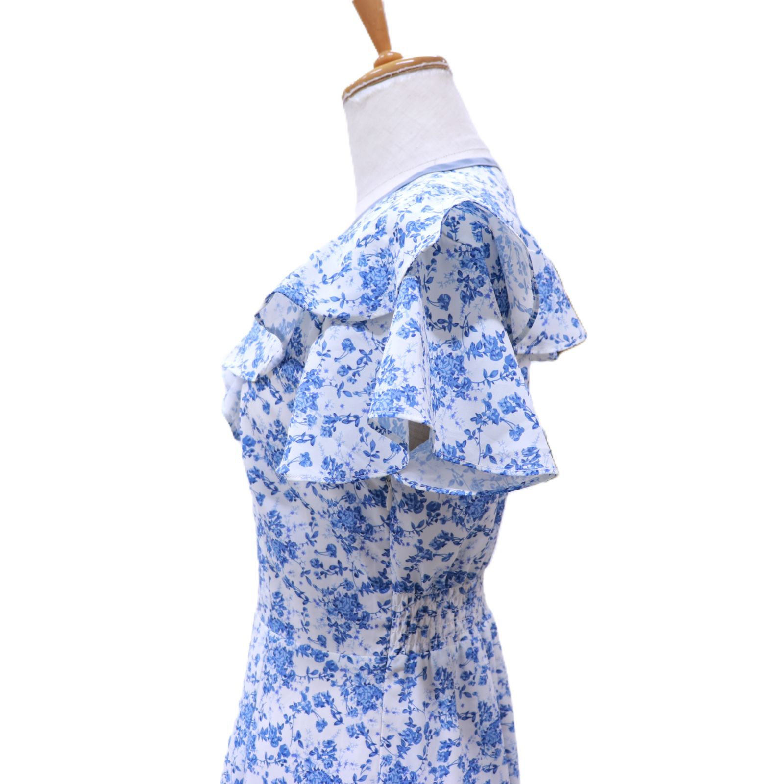 an another angelus アンアナザーアンジェラス/小花柄ワンピース an another angelus アンアナザーアンジェラス フロント開き小花