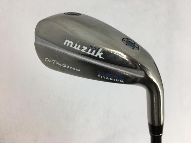 【中古ゴルフクラブ】ムジーク(muziik) On The Screw(オン・ザ・スクリュー) I.C.E チタニウム ユーティリティ グラファイトデザイン RAUNE i U6【14日間返品OK】