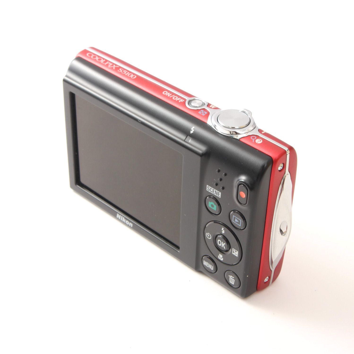 値下げ　Nikon COOLPIX S5100 レッド Nikon COOLPIX S5100 レッド デジタルカメラ
