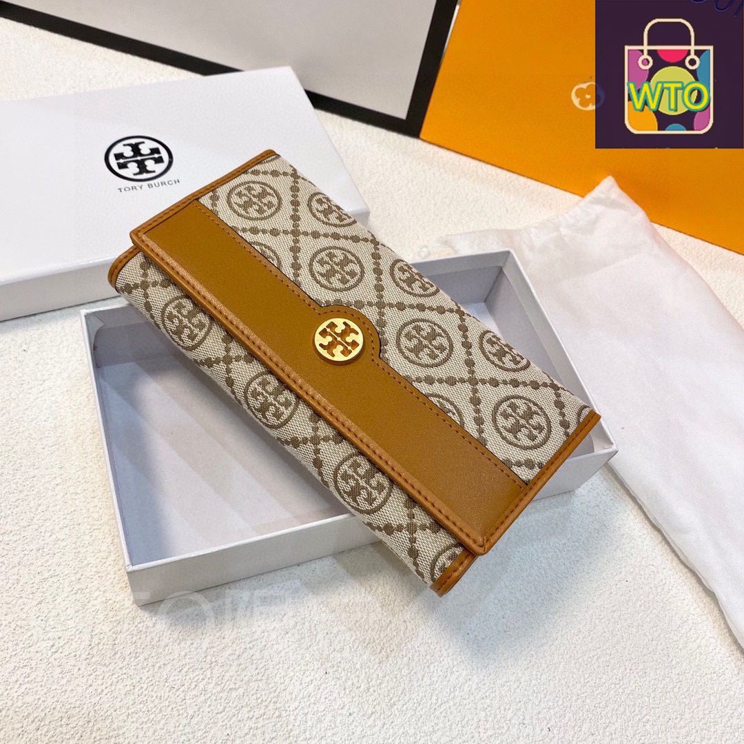 今日 Tory Burch トリーバーチ アクセサリー 布と牛皮の組み合わせでファッション性に富む