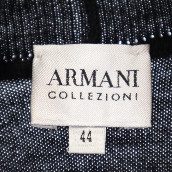 ARMANI COLLEZIONI - アルマーニコレッツォーニ ウール100％ ノースリーブ タートルネック ニット 44 ブラック系 ARMANI COLLEZIONI セーター レディース アルマーニコレッツォーニ ウール100％ ノースリーブ