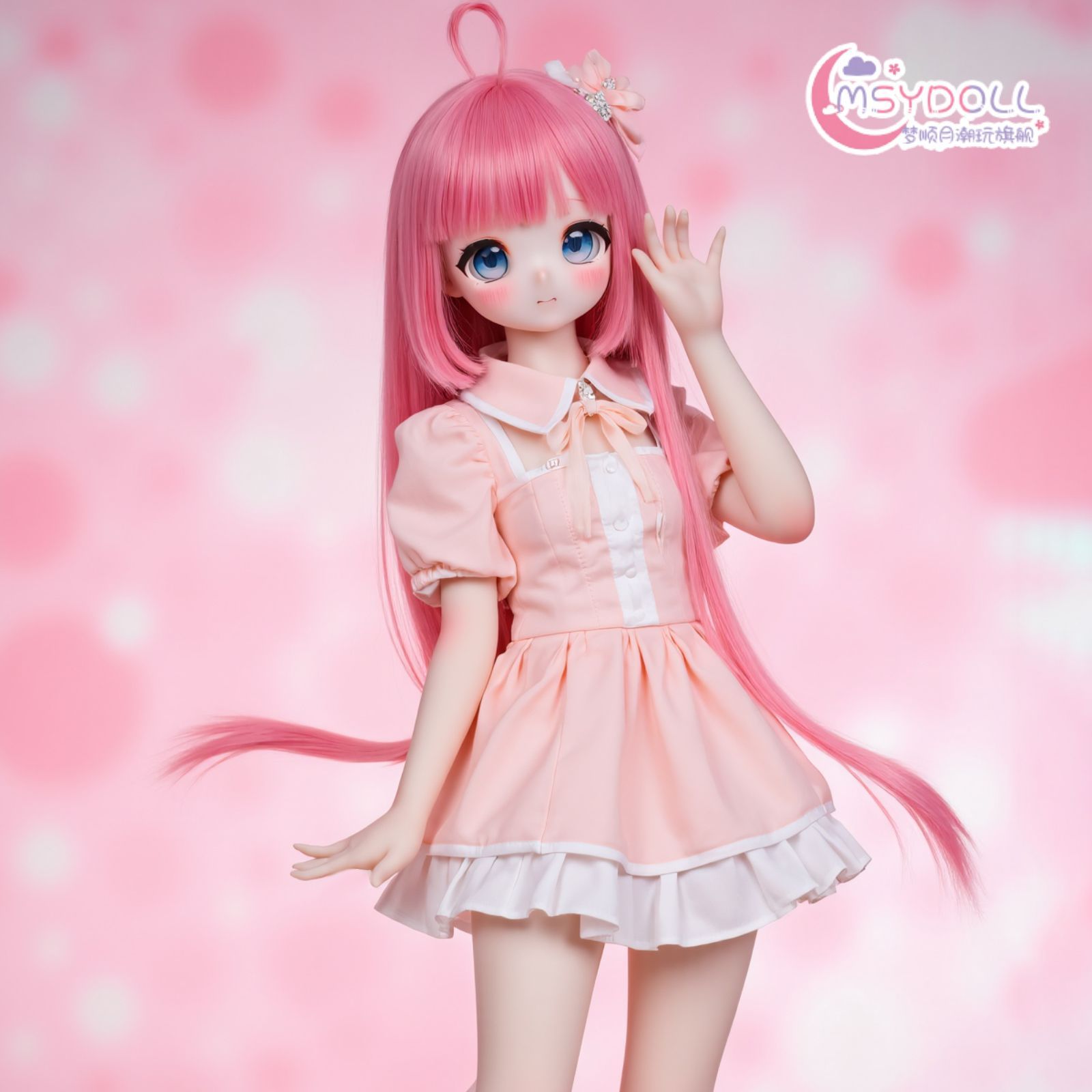 魔族人偶 愛莉 BJDドール 115cm STPEシリコン 等身フィギュア メイク済ヘッド ウィッグ付 カスタム 撮影 モデル