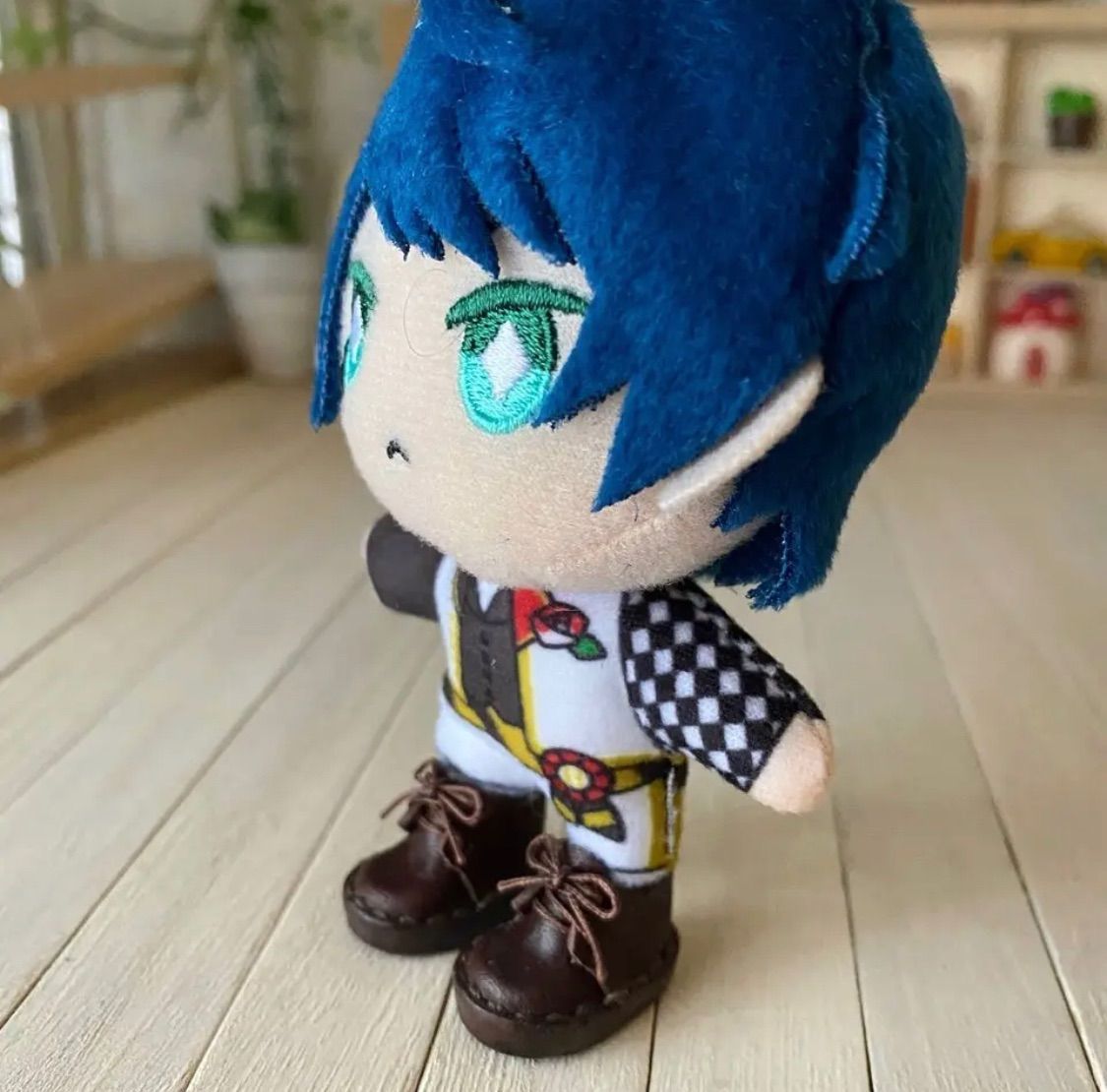 オビツ11 ねんどろいど ミディブライス 10cmぬいちゃん 本革ドール靴