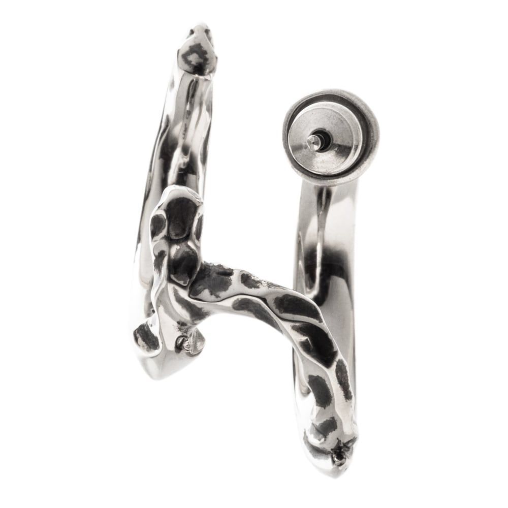 クローダブルフープピアス アルテミスクラシック シルバー ジュエリーブランド NEXPOTALLINN_EU