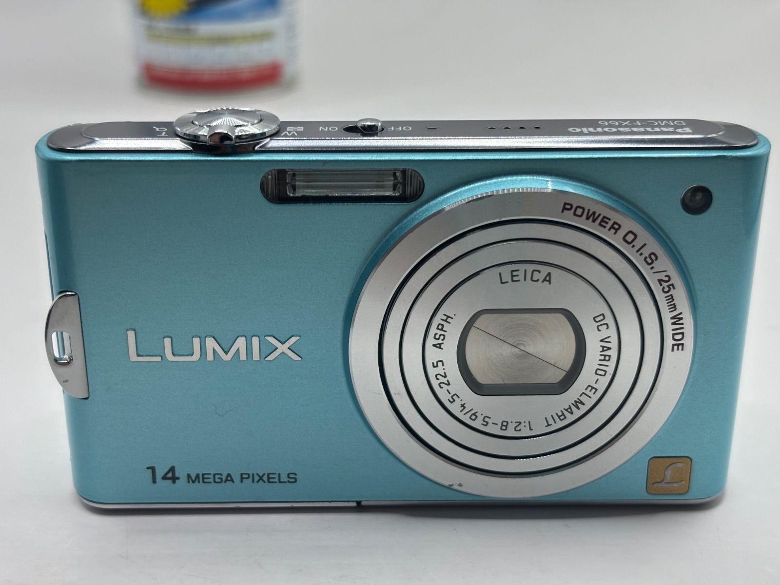 カメラ 動作保証あり Panasonic LUMIX DMC-FX66（ブルー）パナソニック