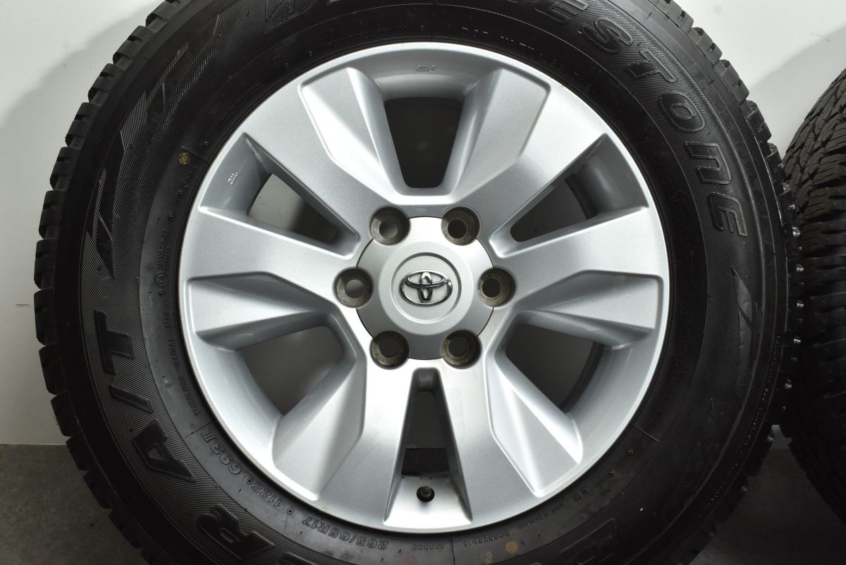 バリ溝】トヨタ ハイラックス Z 純正 17in 7.5J +30 PCD139.7 