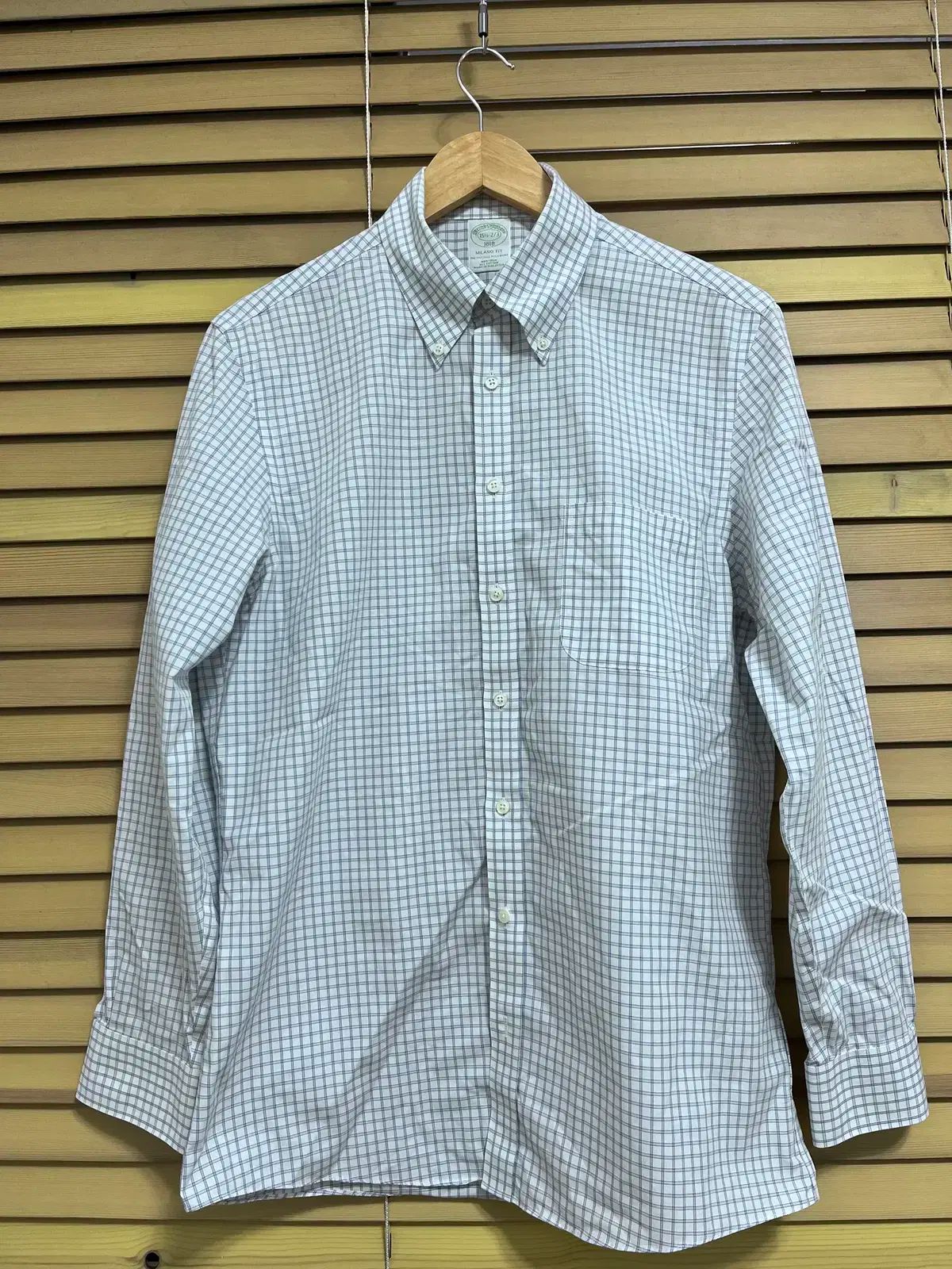 Brooks Brothers ブルックス ブラザーズ メンズ シャツ チェック柄 170 96B サイズ
