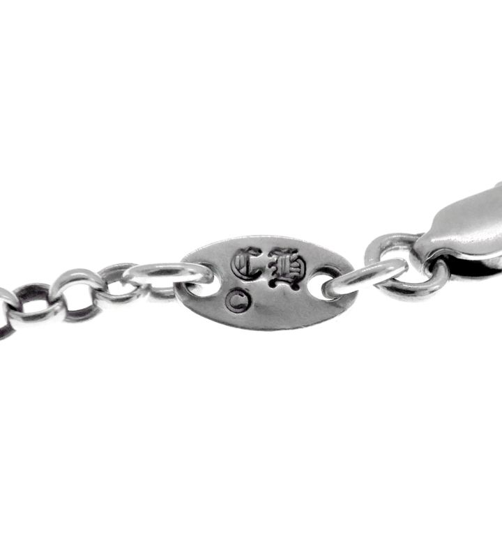 CHROME HEARTS★クロムハーツ★ロールチェーン ネックレス CHROME HEARTS クロムハーツ 22k セーフティピン ロールチェーン