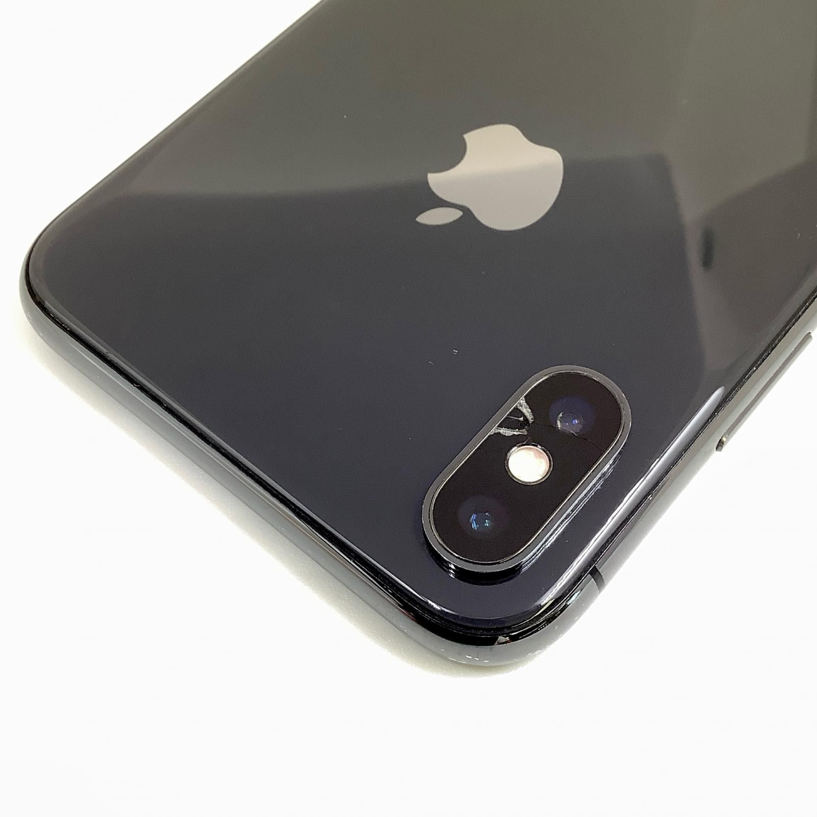 【最速発送】Apple IPhone iPhone X 64GB スペースグレー docomo【難有】