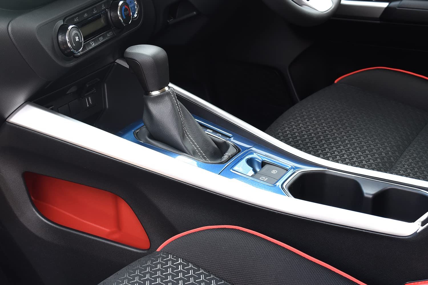 SecondStage トヨタ ライズ 200系 RAIZE シフトパネル 電動パーキング車 トーンシリーズ ラピスラズリ T592P03