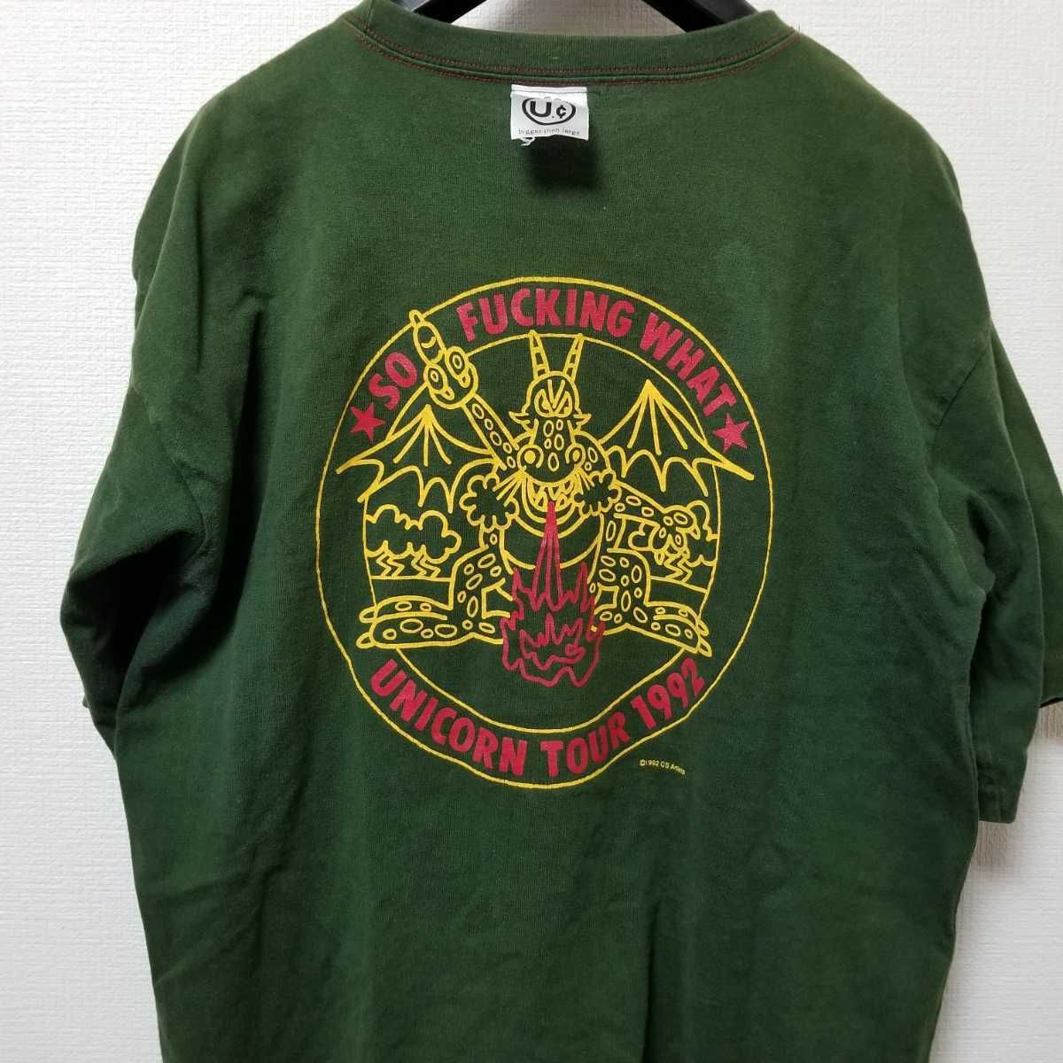激レア！ユニコーン ツアーTシャツ 1991 激レア！ユニコーン ツアーTシャツ 1991 - メルカリ