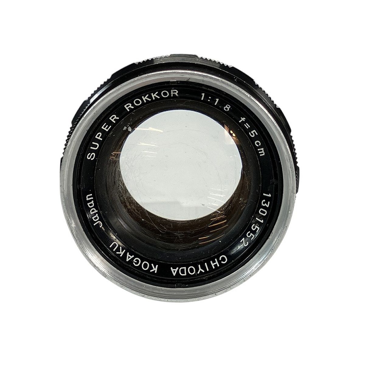 CHIYODA KOGAKU Japan SUPER ROKKOR 5cm f1.8 標準レンズ 写真