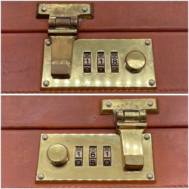 BALLY Bally バリー アタッシュケース ビジネスバッグ ダイヤルロック