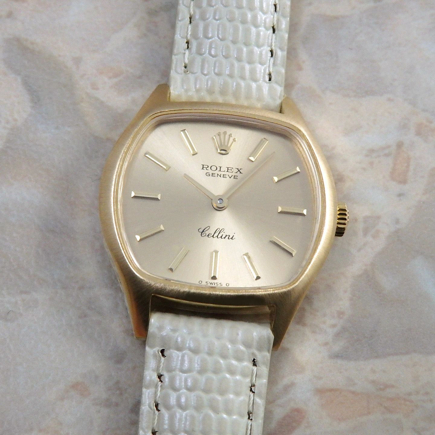 ロレックス ヴィンテージ レディース チェリーニ 18K YG 1975年 ROLEX 金無垢 アンティーク イエローゴールド 3801