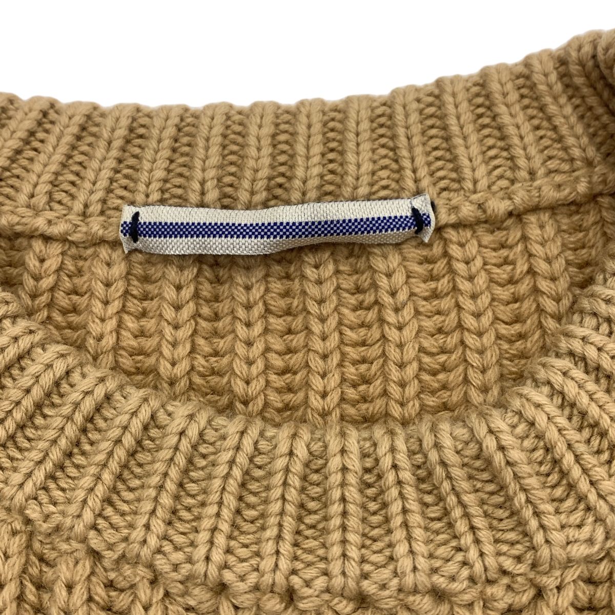 クリスタセヤ　ベビーキャメルヘアーニット　メンズ　CristaSeya Cristaseya / クリスタセヤ | baby camel hair 100％ / ベビー