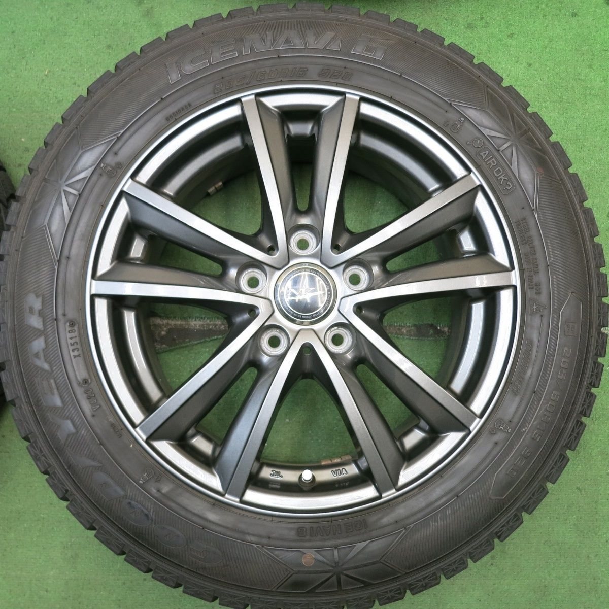 Weds NIRVANA 205/60R16 スタッドレス ホイール4本セット