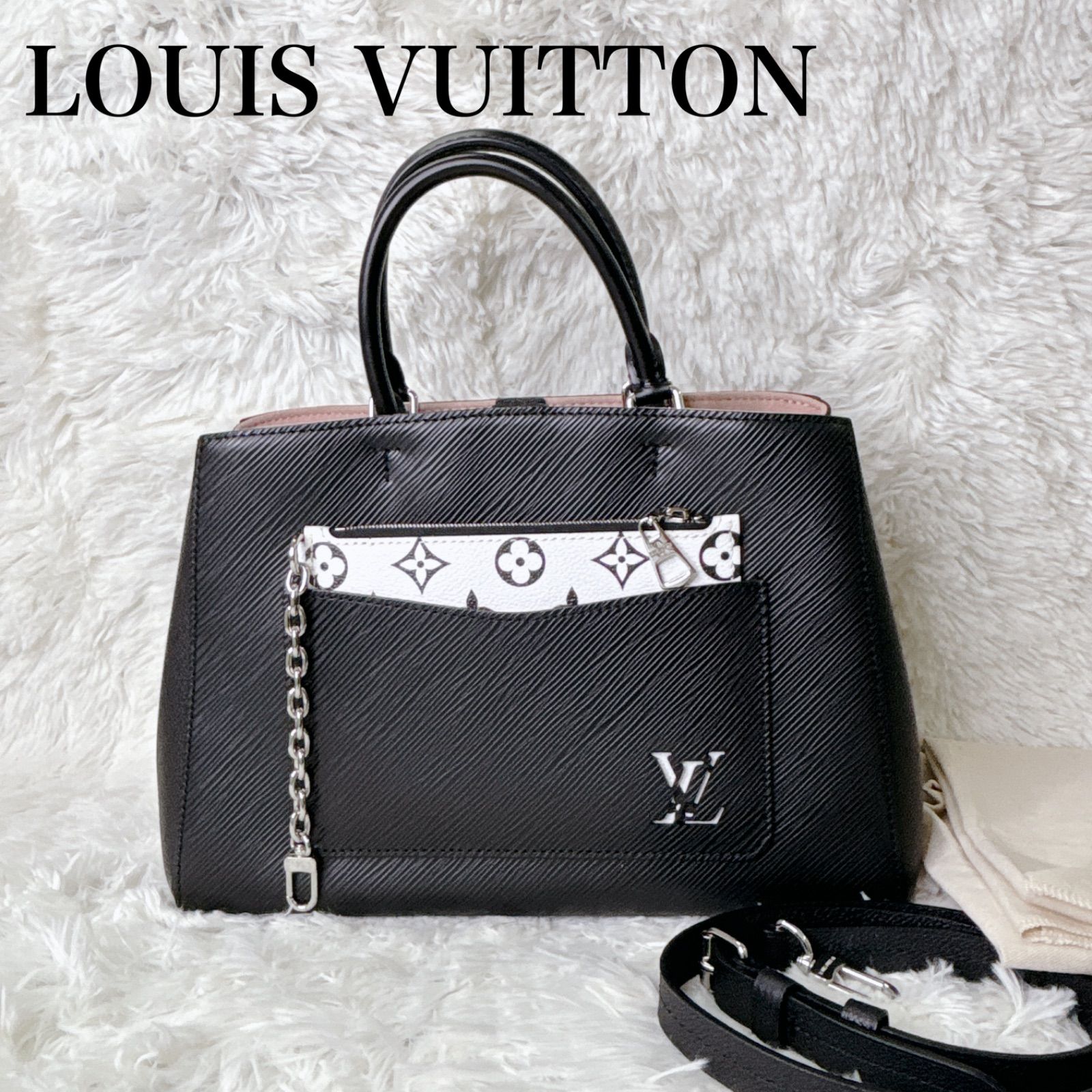 LOUIS VUITTON ルイヴィトン マレルトートMM ハンドバッグ ショルダー 