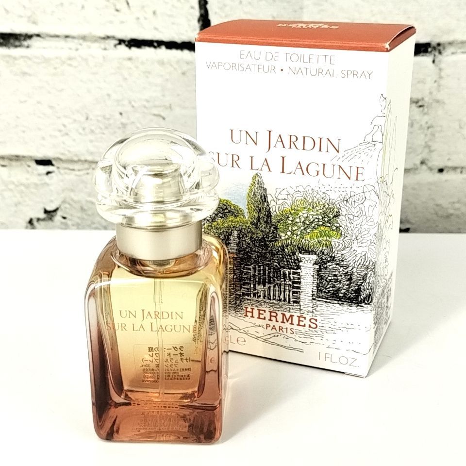 ほぼ未使用 Hermès ラグーナの庭 EDT ナチュラルスプレー 100ml