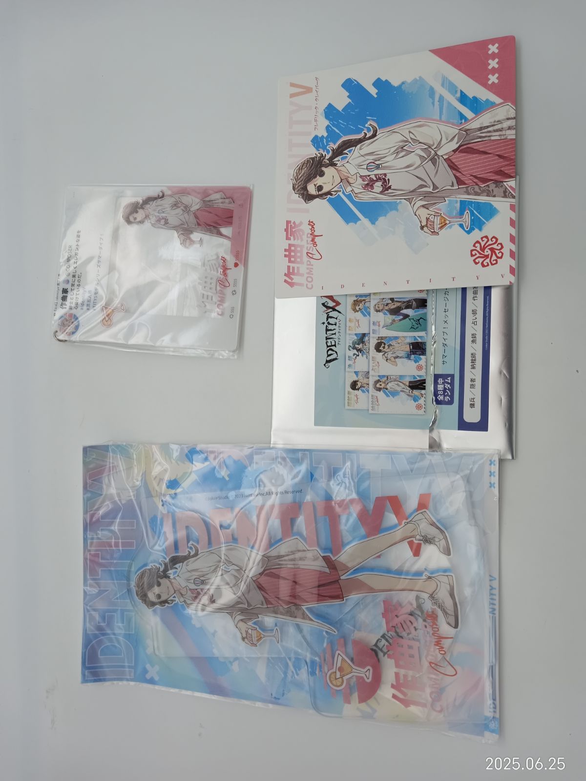 MR-00888 第五人格 c102 サマーダイブ 作曲家 アクリルスタンド sns風