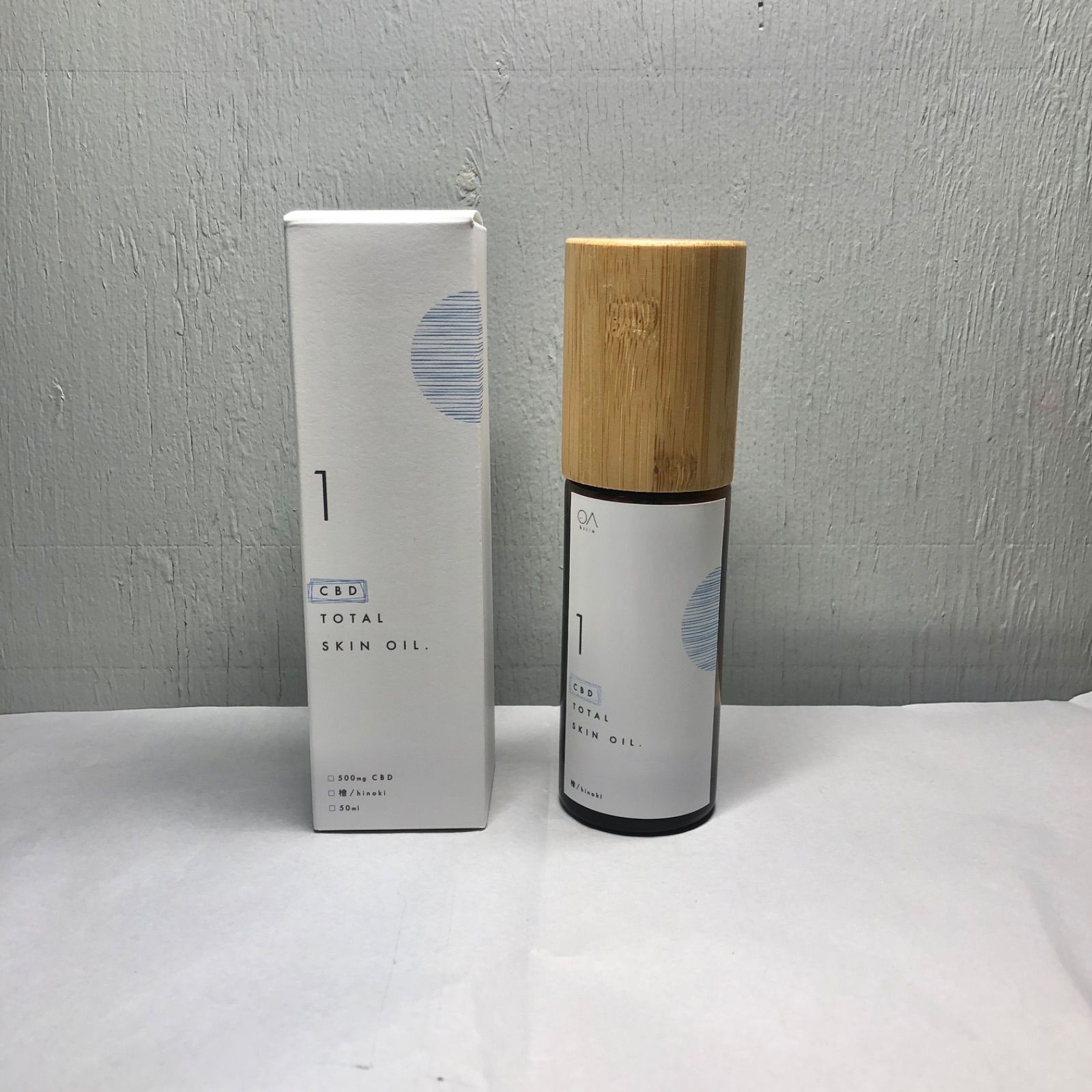 CBD TOTAL SKIN OIL. 「檜　hinoki」