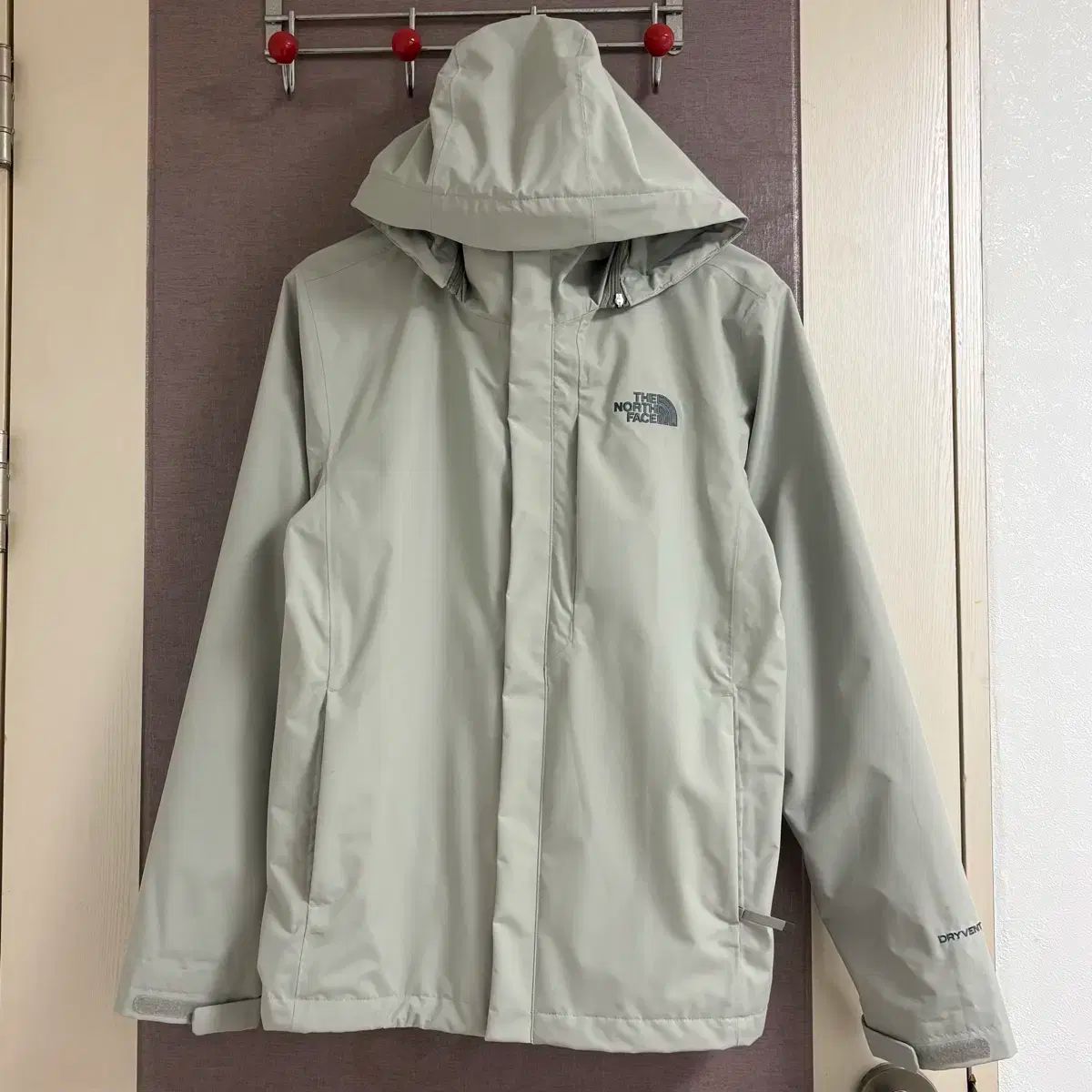 THE NORTH FACE ザ ノース フェイス ドライベント 防水 ジャケット 登山ウェア S ミント