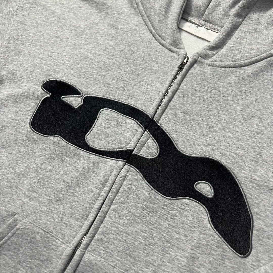 ida sply Zip-up hoodieフーディーロゴ入りパーカーブラックM idaジップパーカー Amazon.co.jp: ida sply Zip-up hoodie