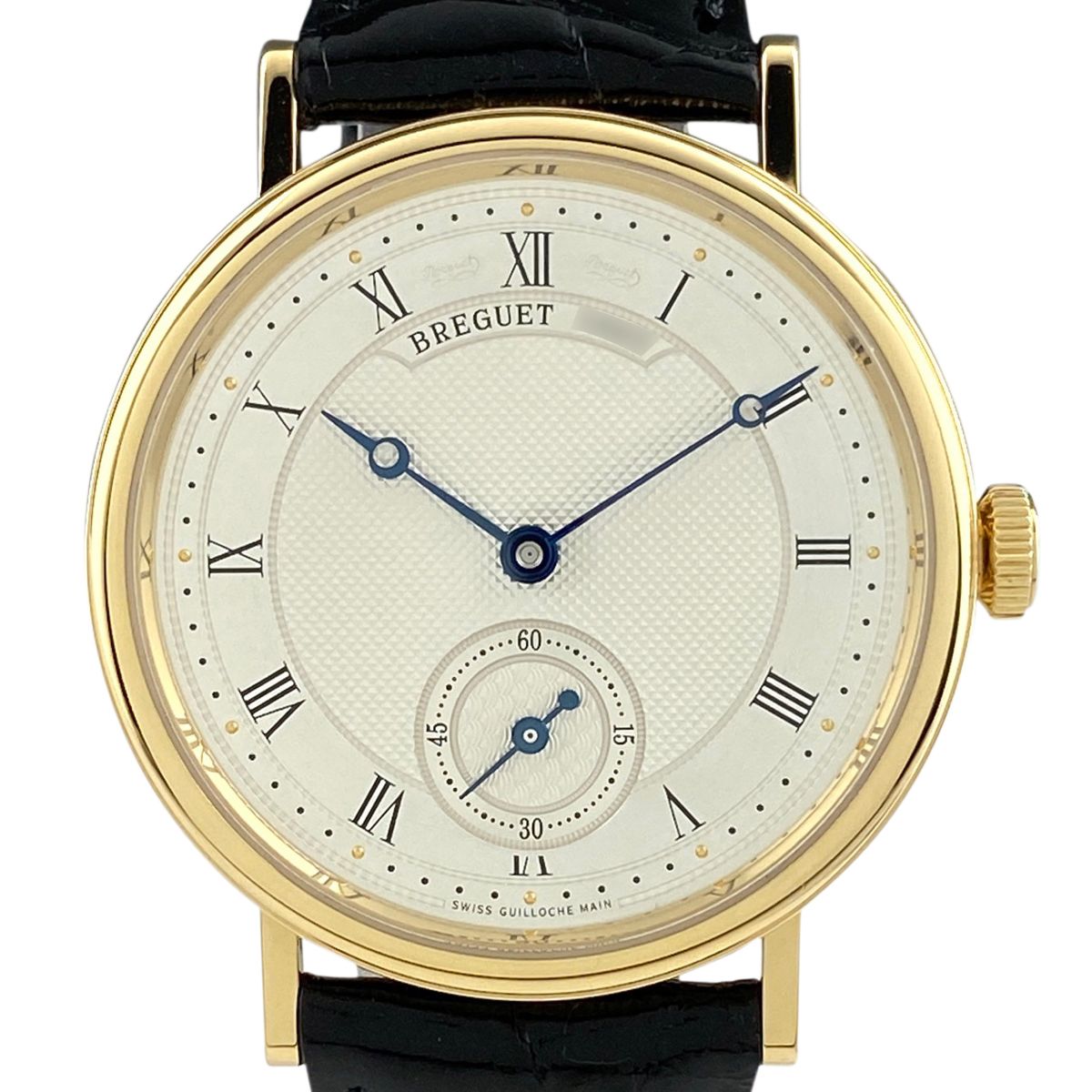 ブレゲ Breguet クラシック ローマン 5907 腕時計 YG レザー 手巻き シルバー ユニセックス 【中古】