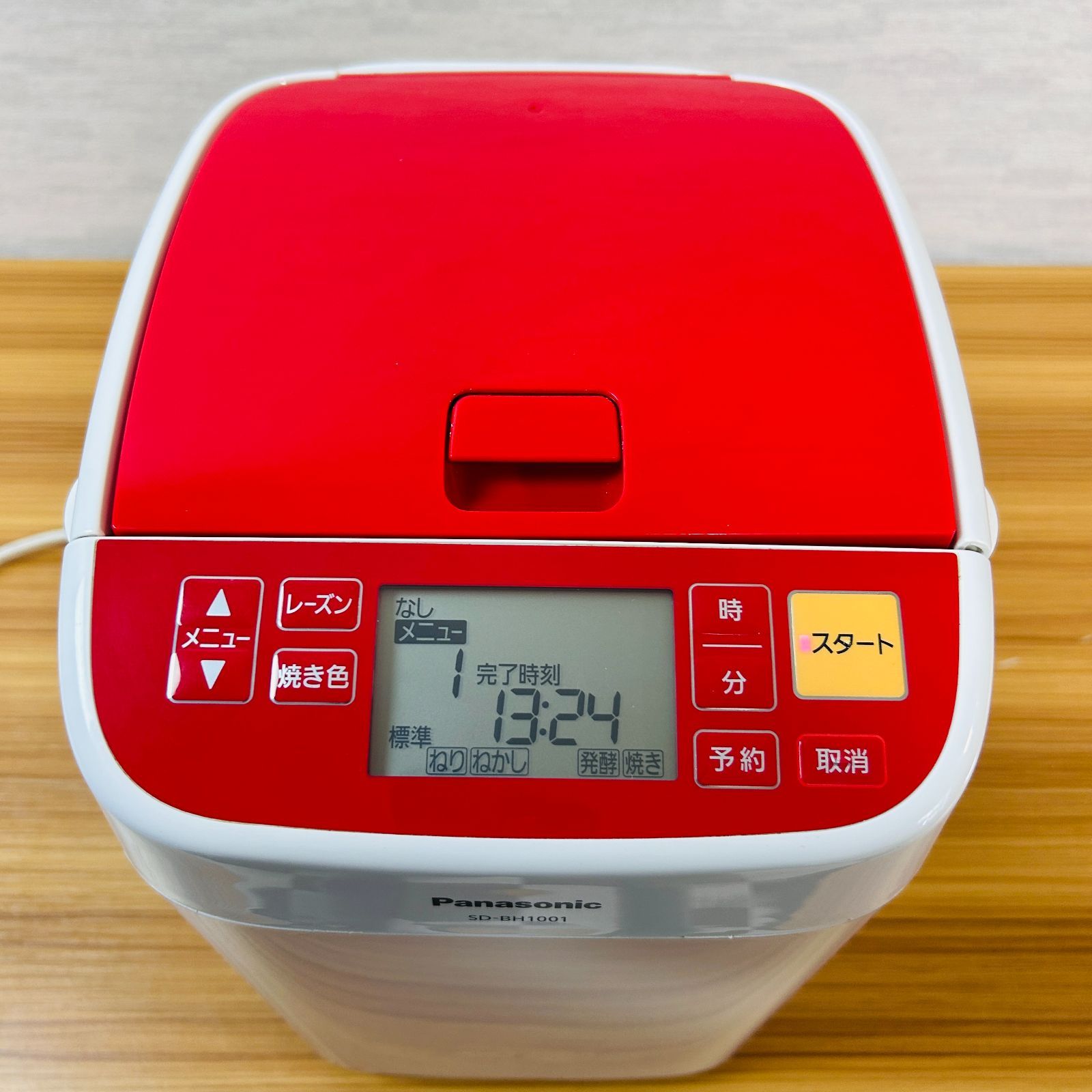 Panasonic パナソニック ホームベーカリー 1斤タイプ SD-BH1001 レッド