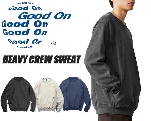 グッド オン ベースボール Tシャツ Good On BASEBALL TEE golt-601 5.5oz ラグラン 七分袖 T-SHIRTS Fabric made in USA Assembled in Japan Pigment Dye
