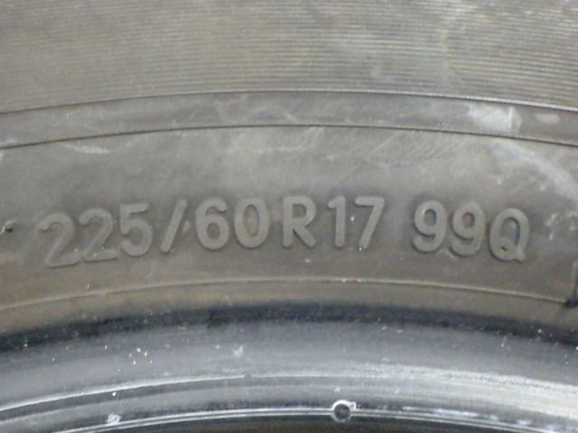 TX●225 60R17●4本