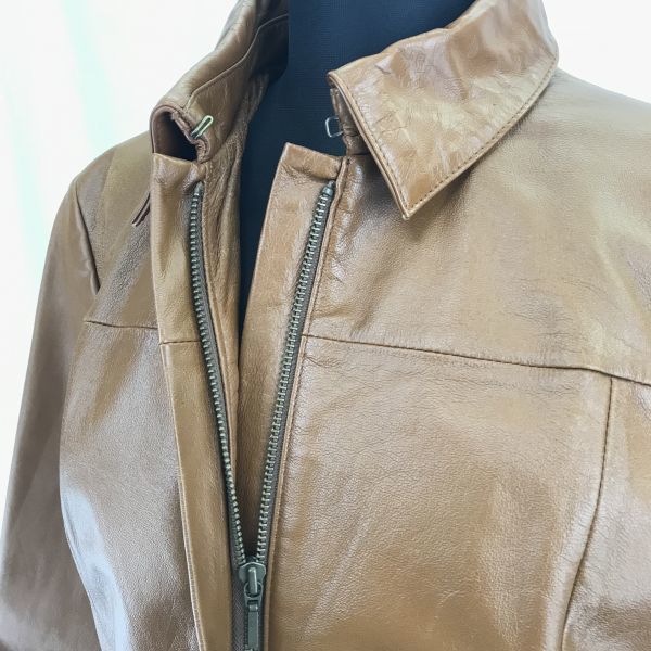 無印良品☆山羊革/ゴートレザージャケット【Women 