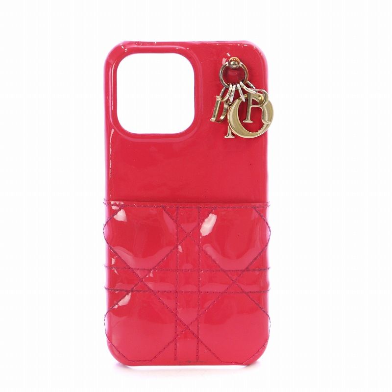 限定色ピンク】Christian Dior iPhone13ケース カナージュ 【公式通販】