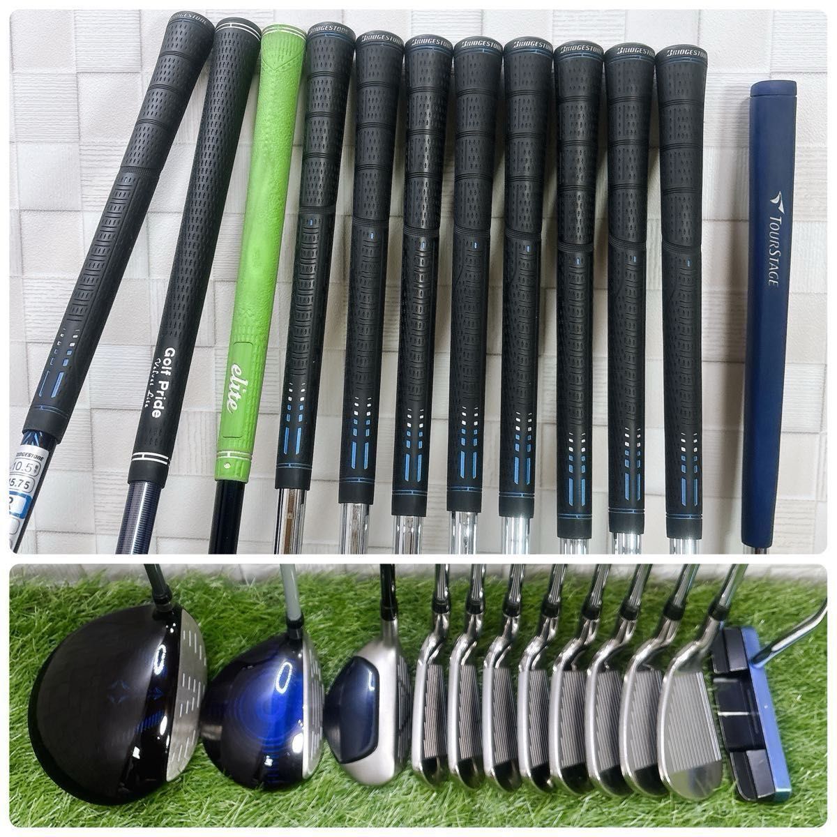 メンズ右利き 初心者〜 ツアーステージ ゴルフクラブセット ツアー