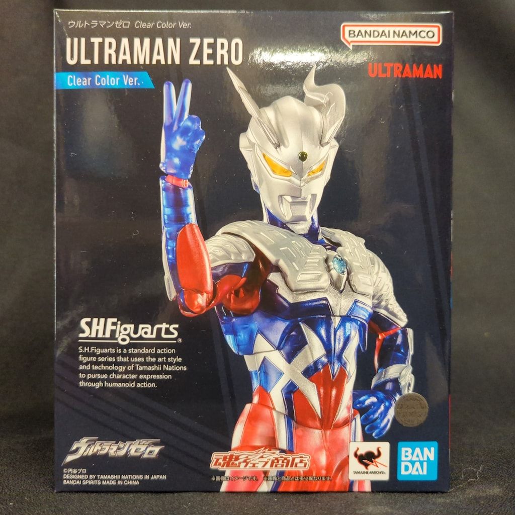 BANDAI SPIRITS S.H.Figuarts ウルトラマンゼロ Clear Color Ver