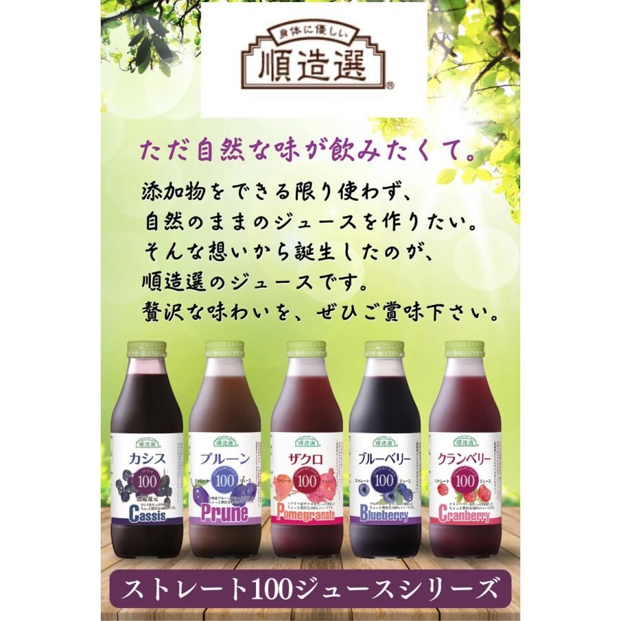 順造選 果汁100％ジュース5種 500ml×5本- メルカリ