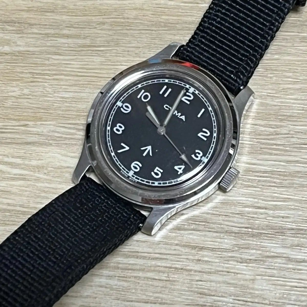 Cyma シーマ ヴィンテージ ミリタリー 時計 クォーツ