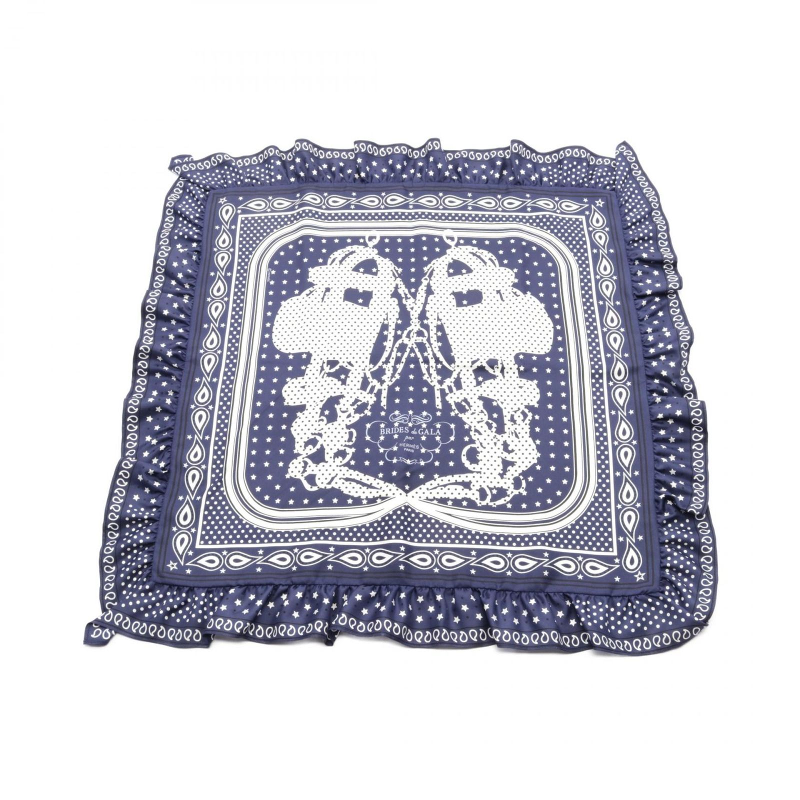 エルメス HERMES スカーフ カレ70 BRIDES de GALA Bandana H942669S