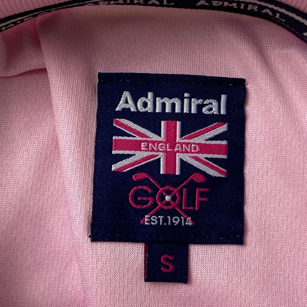 サイズ：S ADMIRAL アドミラル 半袖ポロシャツ ピンク系 [240101460158