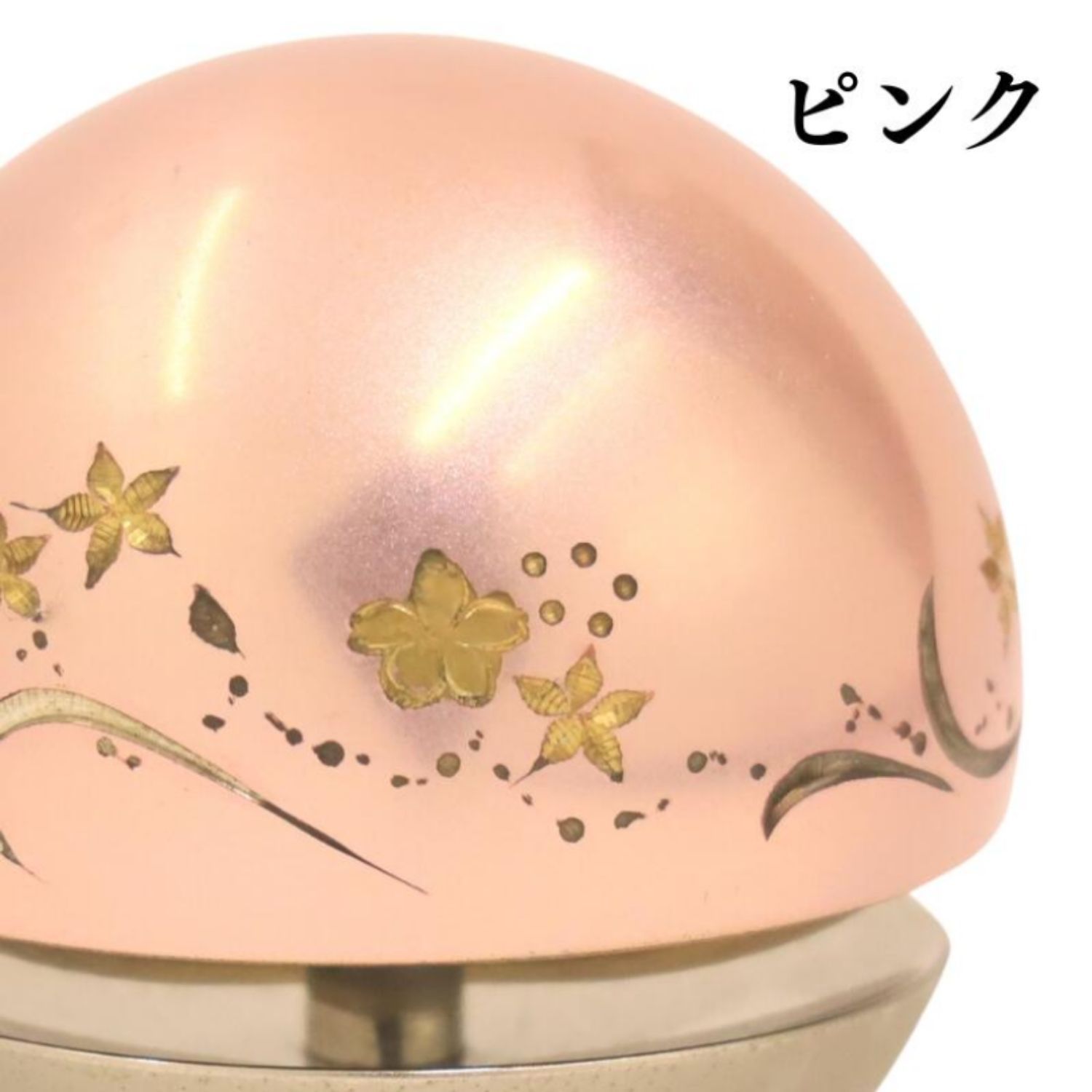 たまゆらりん 桜彫入り 1.8寸 3点セット 日本製 モダン仏具 おりん 