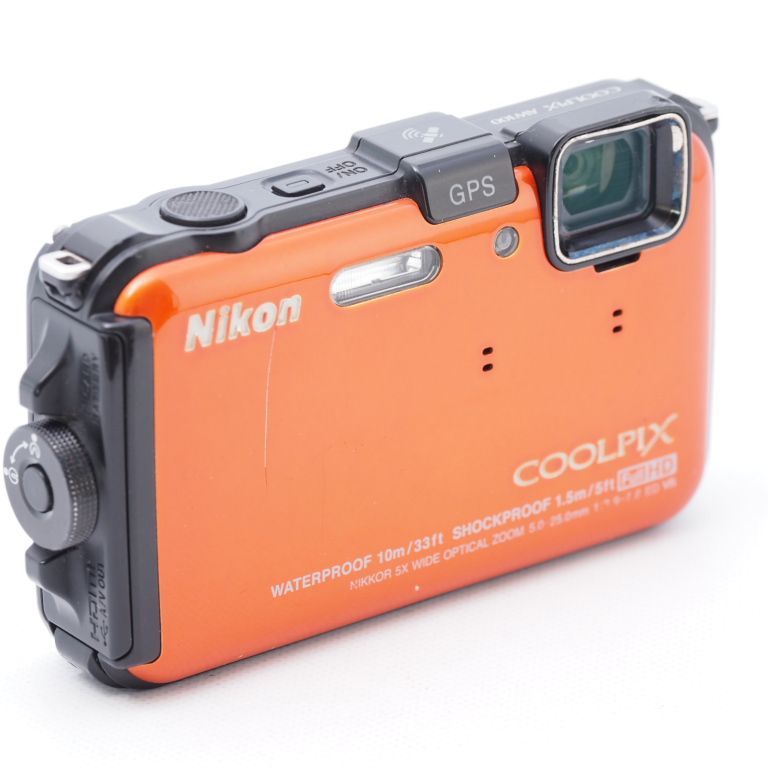 Nikon デジタルカメラ COOLPIX (クールピクス) AW100 サンシャインオレンジ AW100OR - 4
