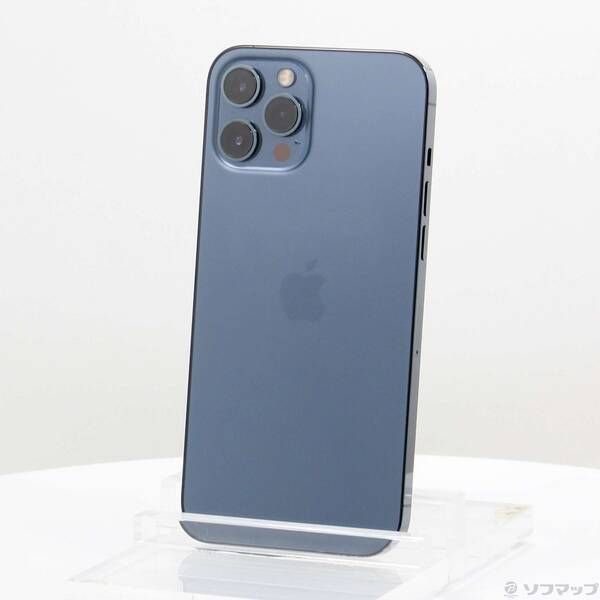 中古品〕 iPhone12 Pro Max 128GB パシフィックブルー MGCX3J／A