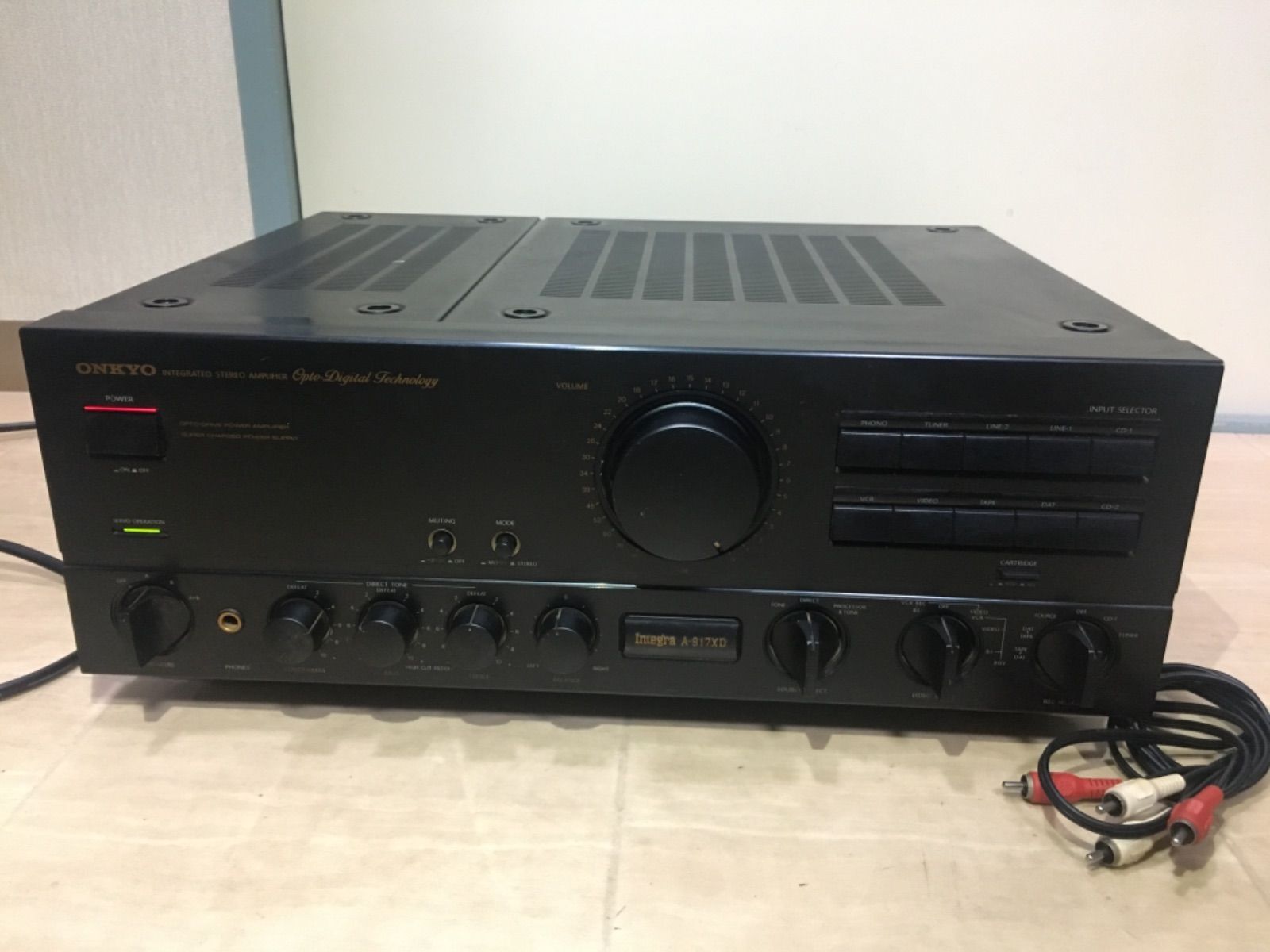 ONKYO Integra A-817XD オンキョー プリメインアンプ - メルカリ