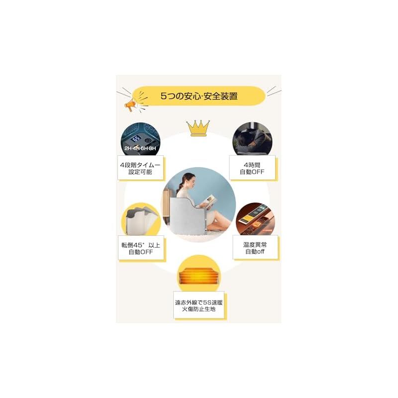 パネルヒーター 足元ヒーター デスク下 【2023新登場 マグネット式