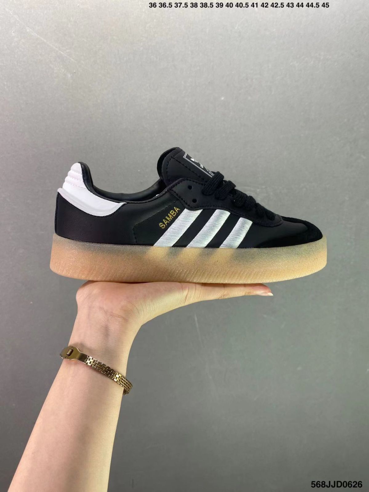 新品adidasアディダス サンバ Samba OG ブラック White Gum Adidas Originals Samba black