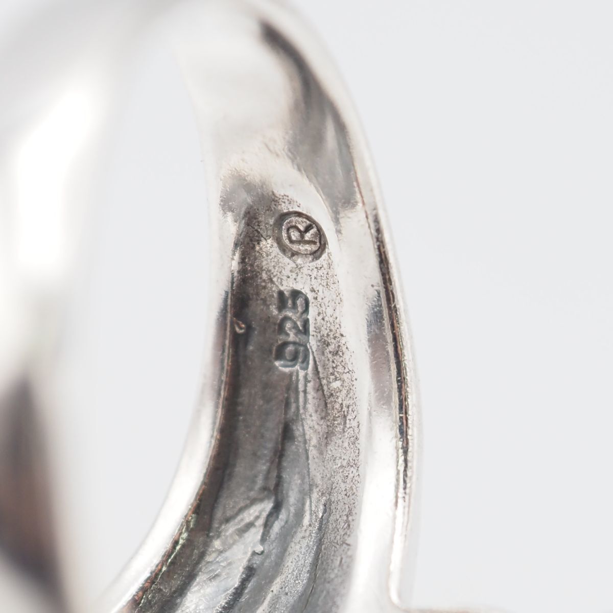 B398 ガーネット マーカサイト マルカジット 925刻印 リング