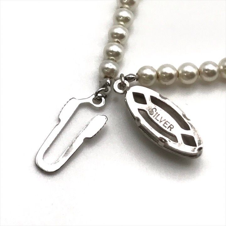 超美品 あこや真珠 パール シルバー刻印 最大8mm 照り抜群